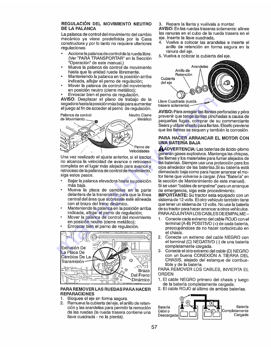 Craftsman 917.28918 Operator'S Manual Download Page 57