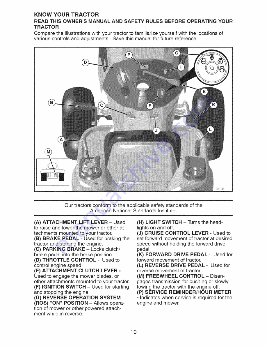 Craftsman 917.289271 Operator'S Manual Download Page 10