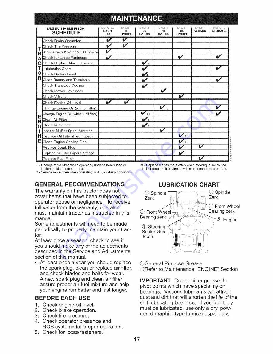 Craftsman 917.289271 Operator'S Manual Download Page 17