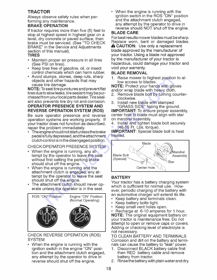 Craftsman 917.289271 Operator'S Manual Download Page 18