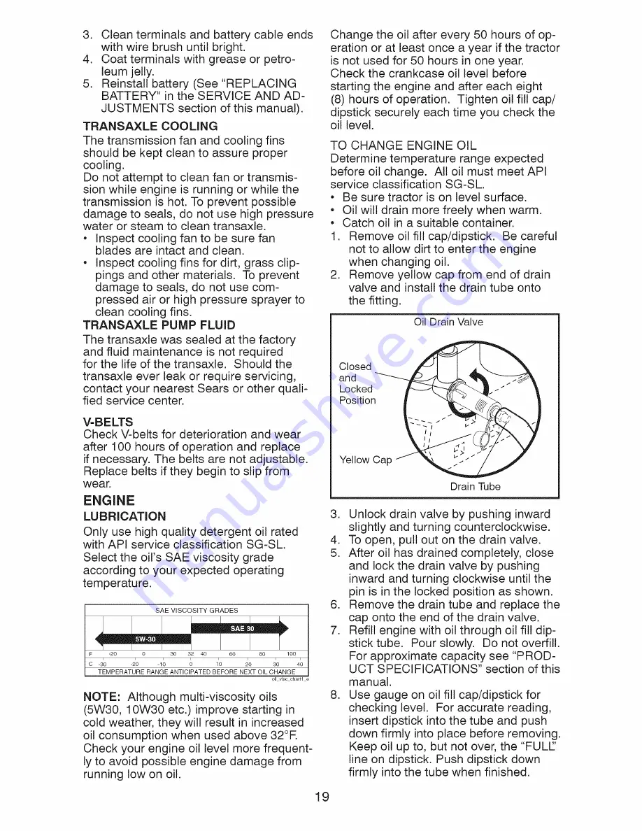 Craftsman 917.289271 Operator'S Manual Download Page 19