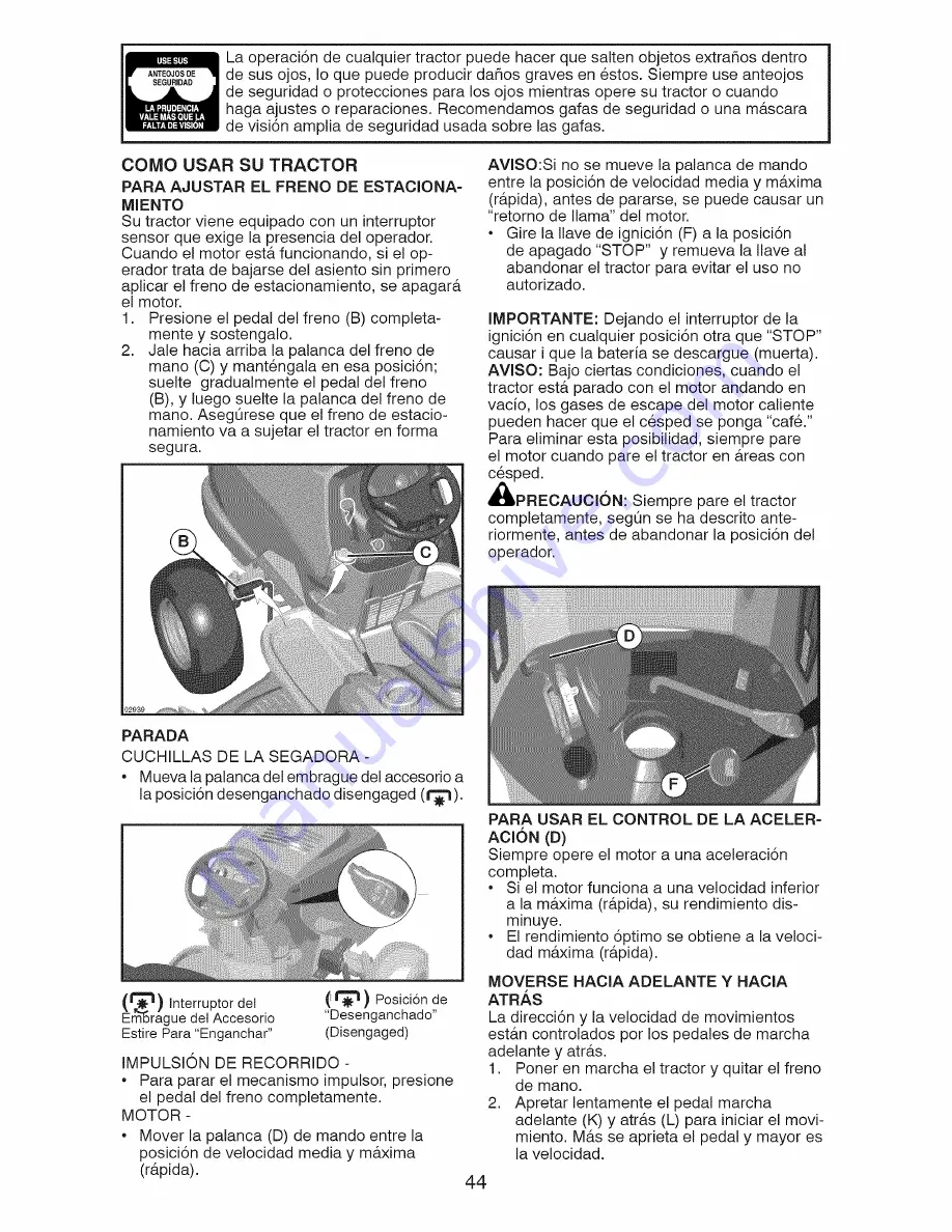 Craftsman 917.289271 Скачать руководство пользователя страница 44