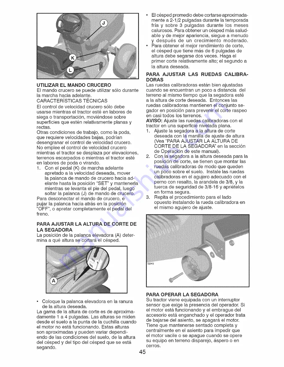 Craftsman 917.289271 Скачать руководство пользователя страница 45