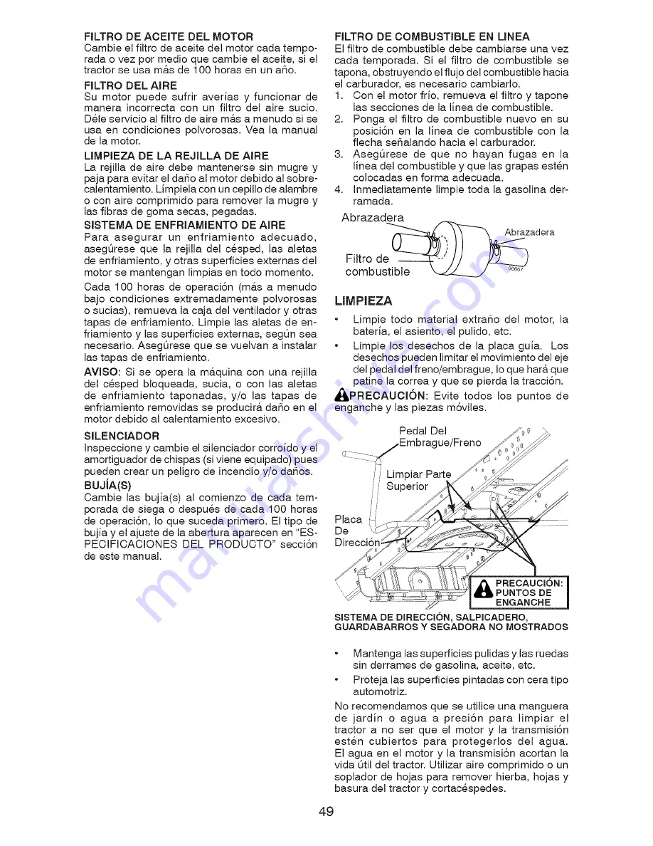 Craftsman 917.28936 Operator'S Manual Download Page 49