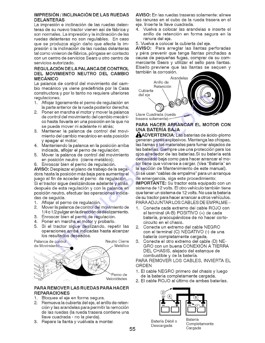 Craftsman 917.28936 Operator'S Manual Download Page 55