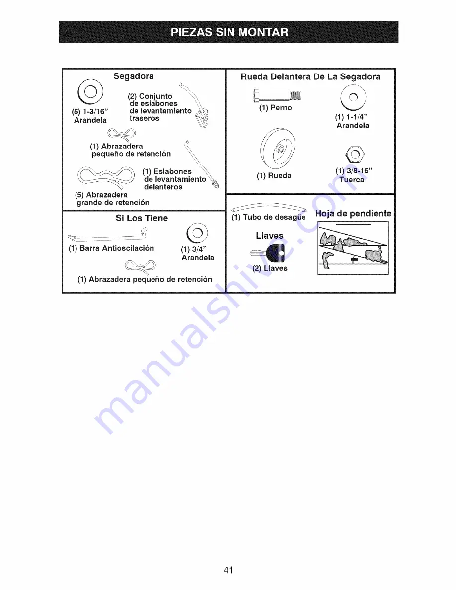 Craftsman 917.28955 Operator'S Manual Download Page 41