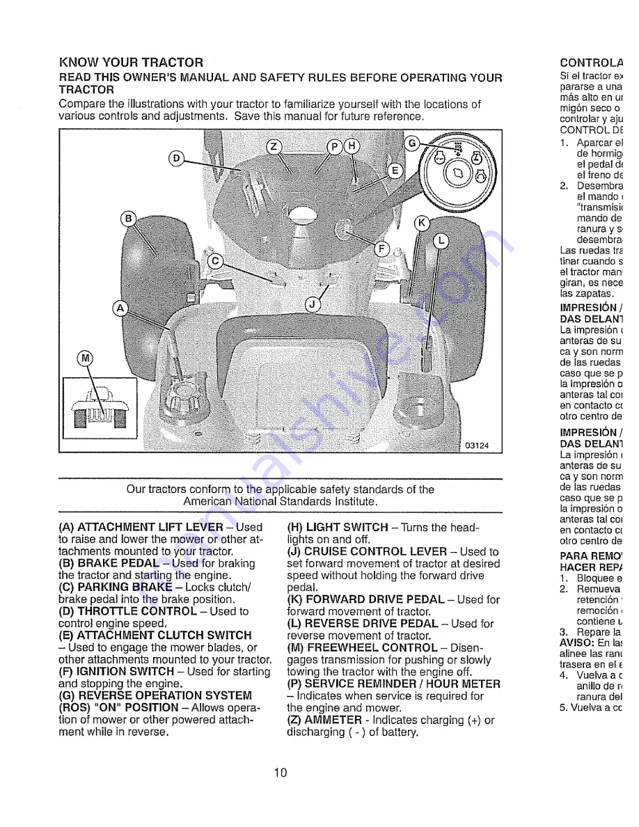 Craftsman 917.28972 Operator'S Manual Download Page 10