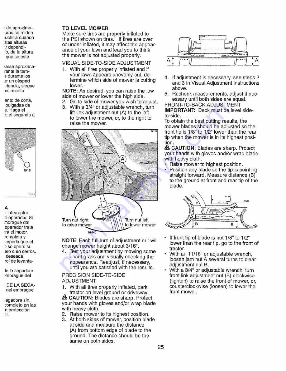 Craftsman 917.28972 Operator'S Manual Download Page 25