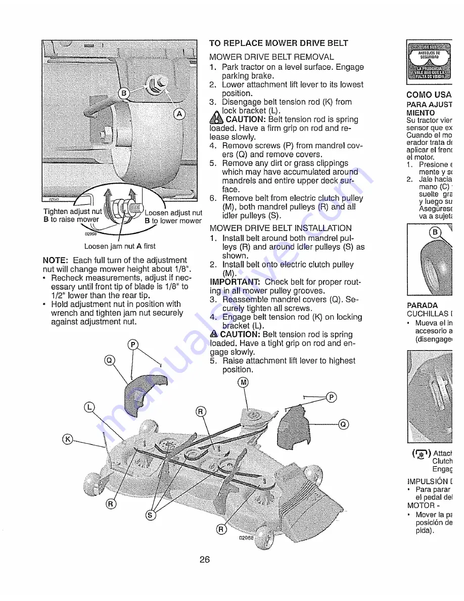 Craftsman 917.28972 Operator'S Manual Download Page 26