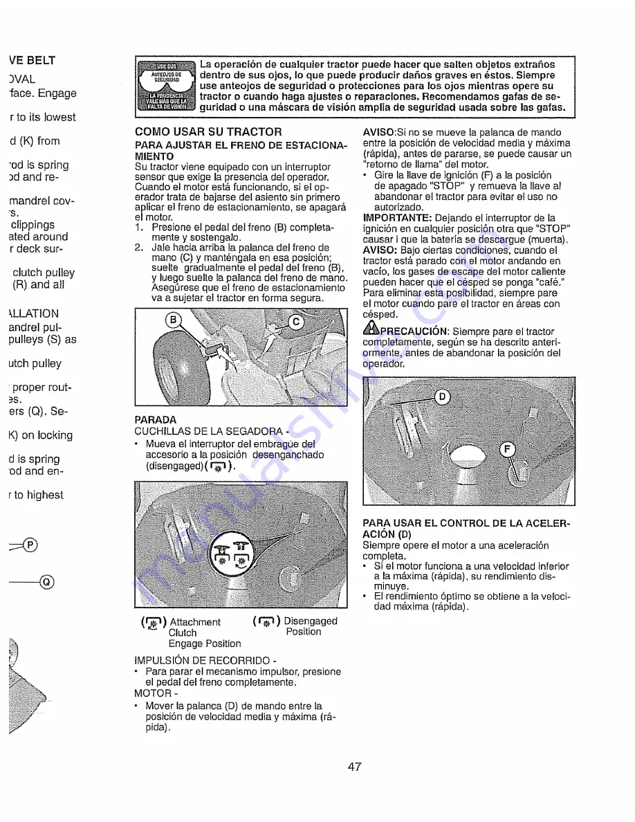 Craftsman 917.28972 Operator'S Manual Download Page 47