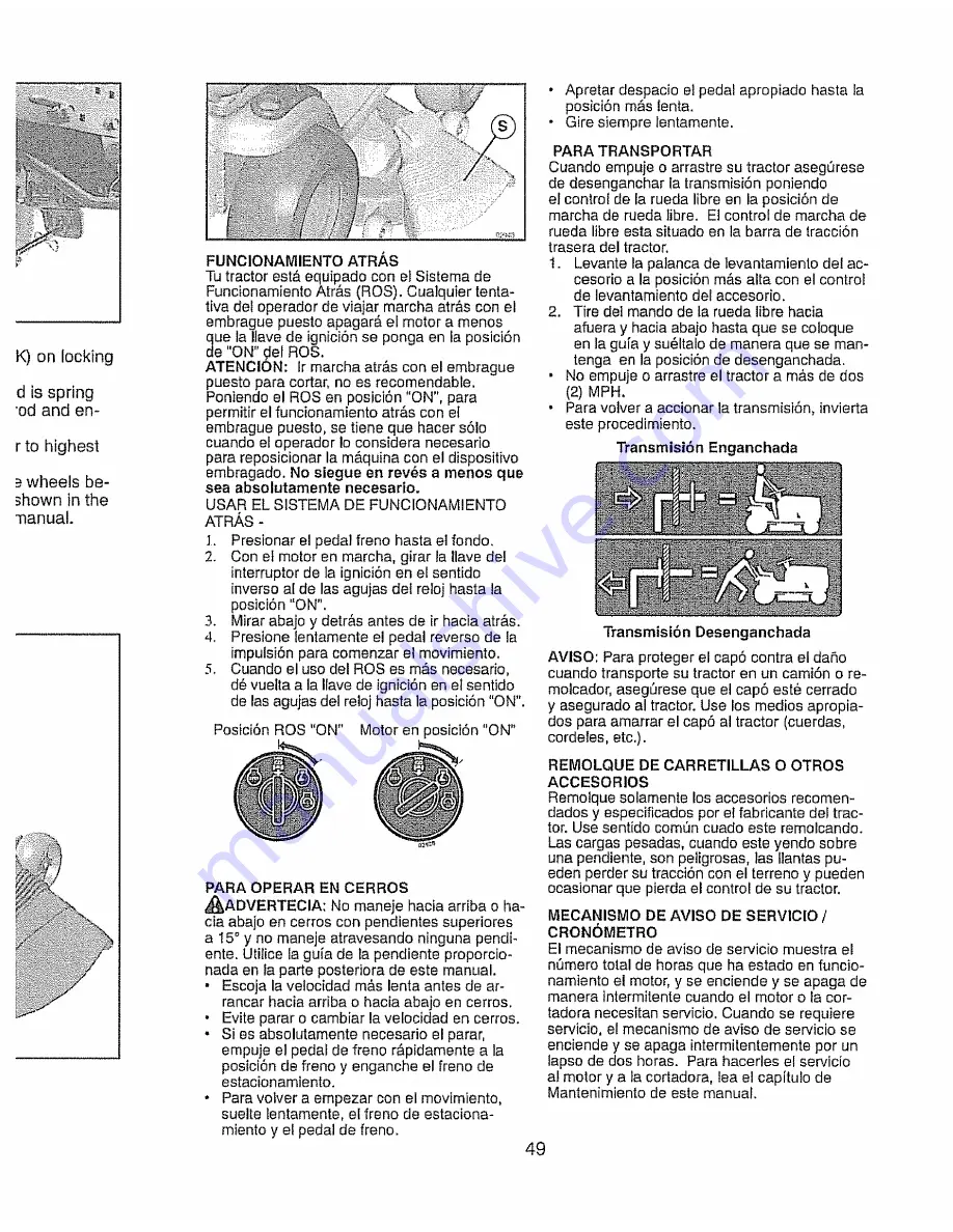 Craftsman 917.28972 Operator'S Manual Download Page 49