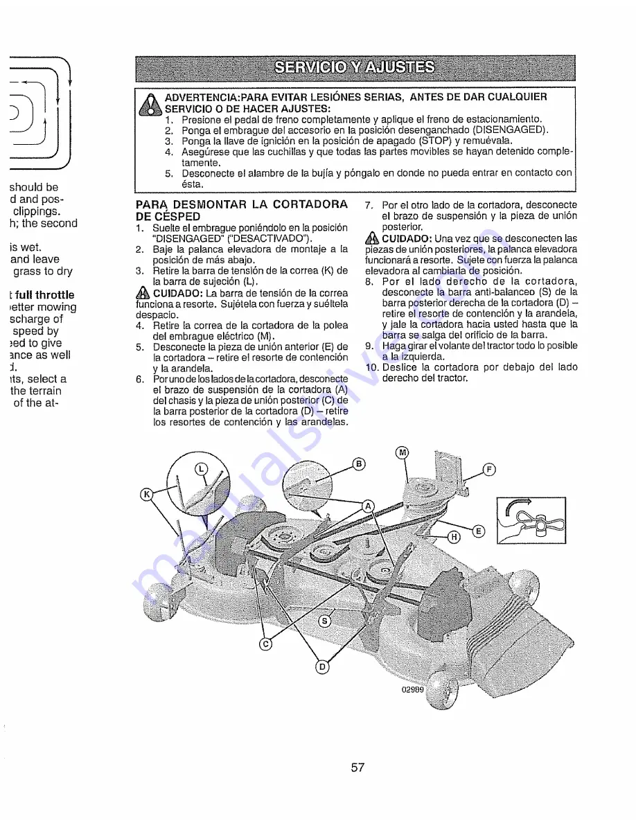 Craftsman 917.28972 Скачать руководство пользователя страница 57