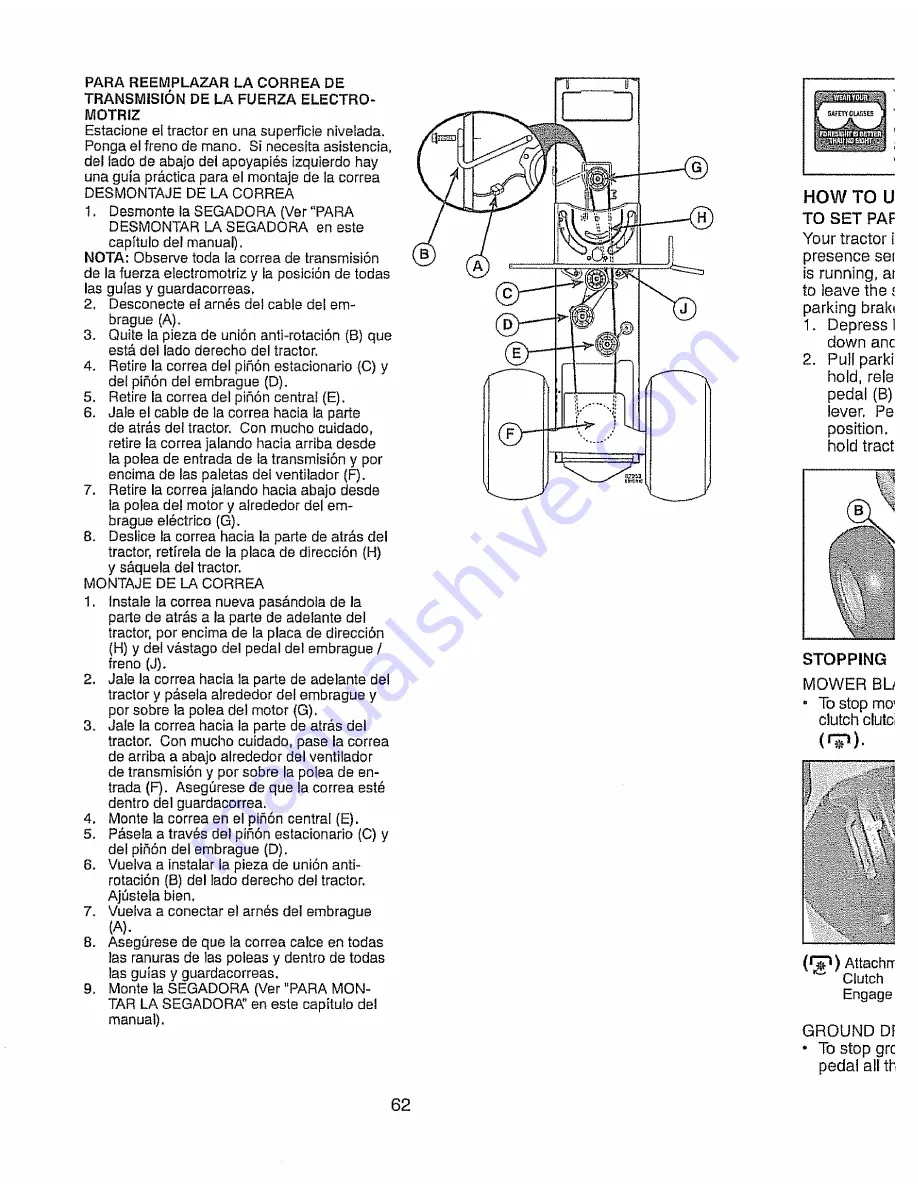 Craftsman 917.28972 Operator'S Manual Download Page 62