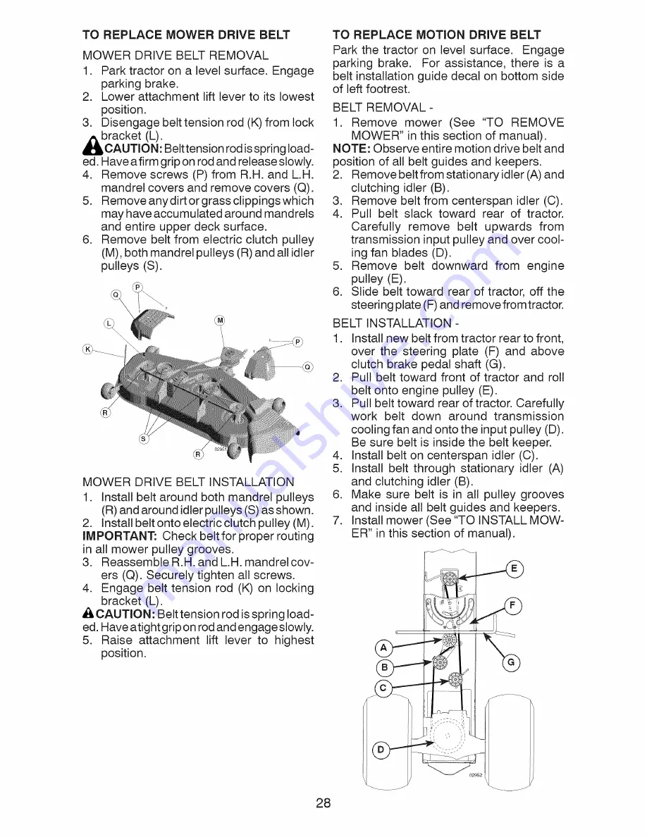 Craftsman 917.28990 Operator'S Manual Download Page 28