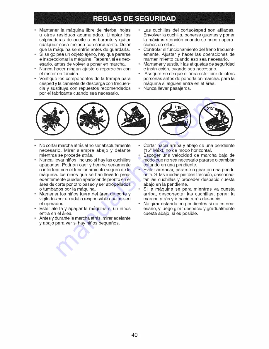 Craftsman 917.28990 Operator'S Manual Download Page 40