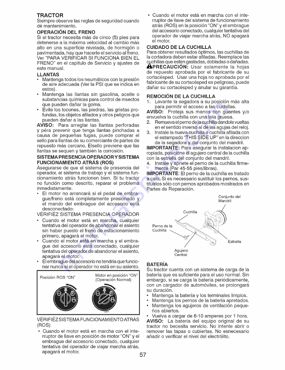 Craftsman 917.28990 Operator'S Manual Download Page 57