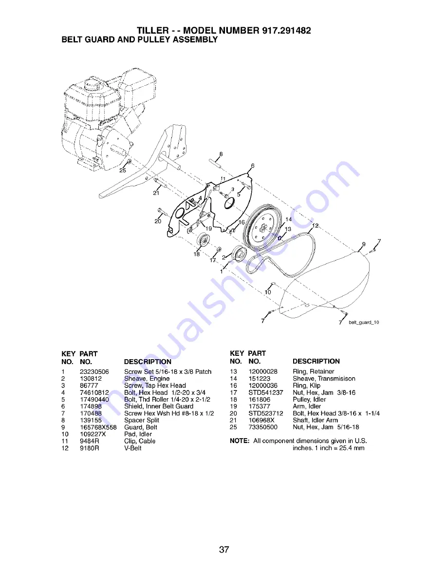 Craftsman 917.291482 Скачать руководство пользователя страница 37