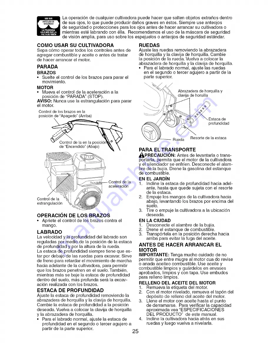 Craftsman 917.291491 Owner'S Manual Download Page 25