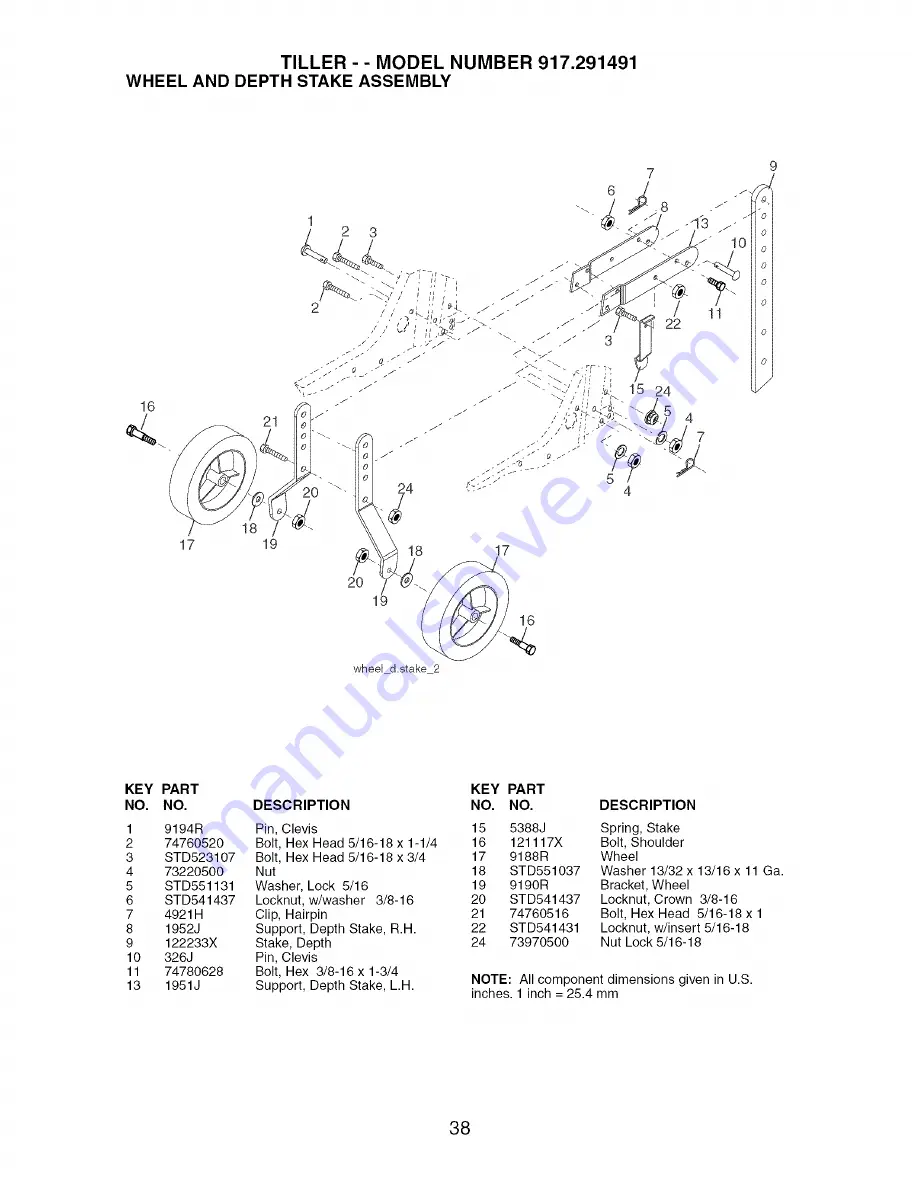 Craftsman 917.291491 Скачать руководство пользователя страница 38