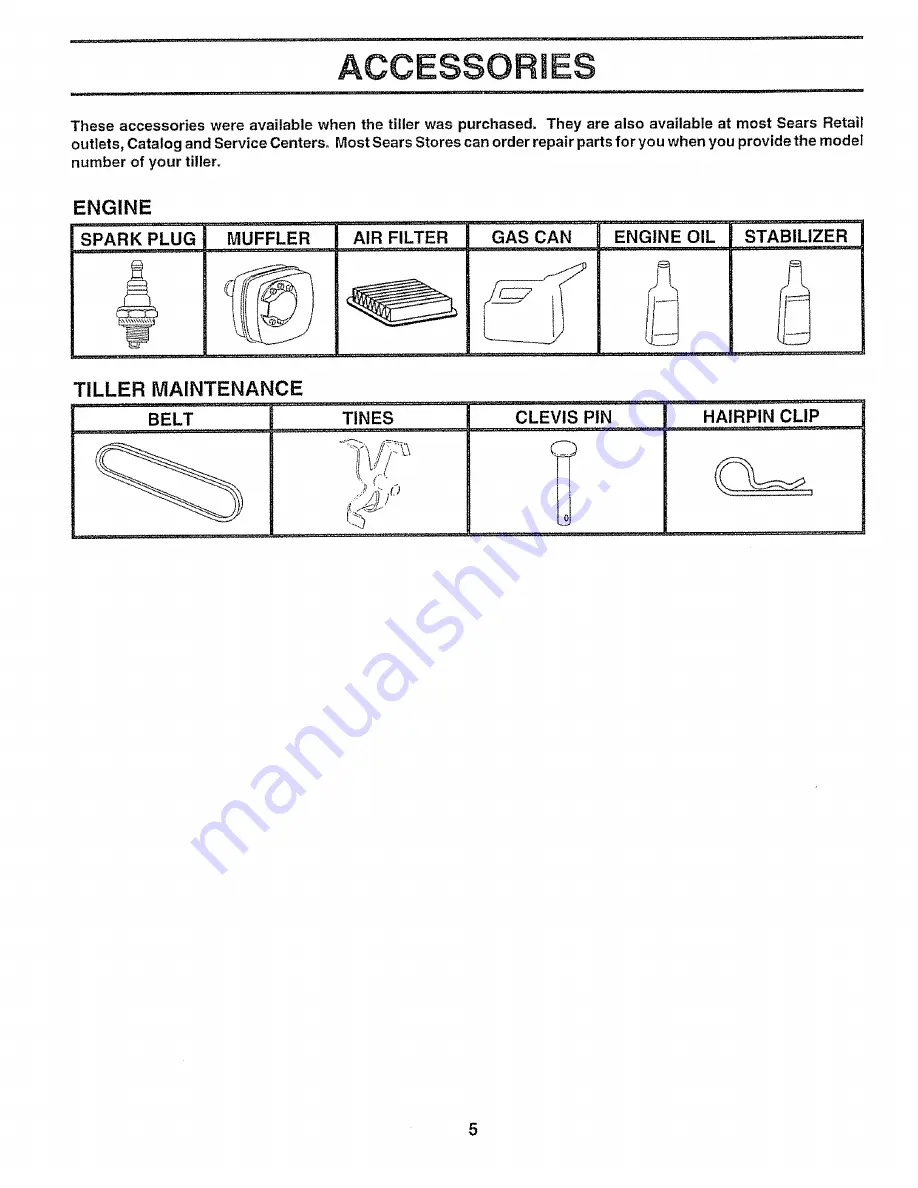 Craftsman 917.292350 Owner'S Manual Download Page 5