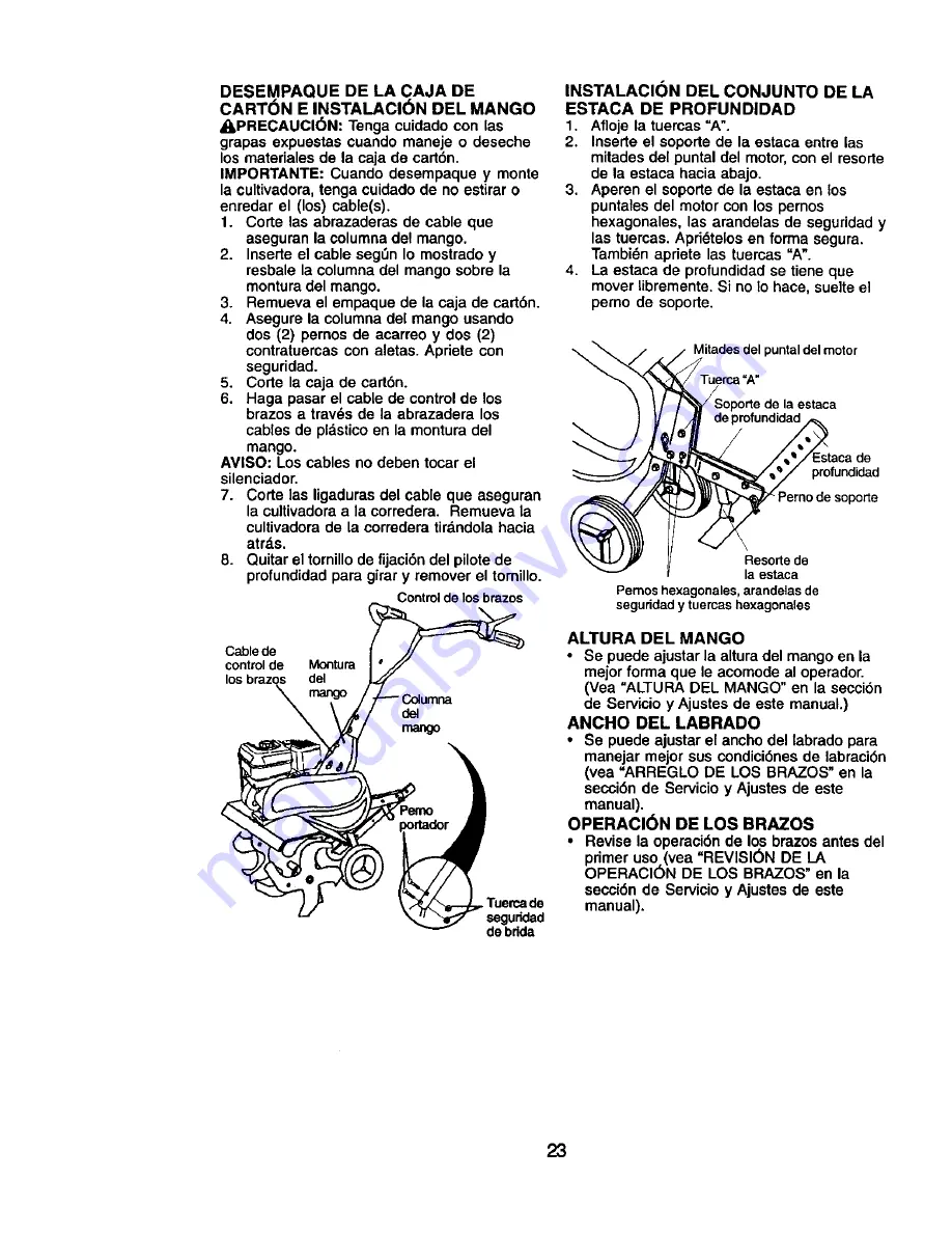 Craftsman 917.292481 Owner'S Manual Download Page 23