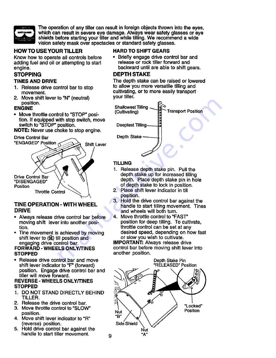 Craftsman 917.293471 Owner'S Manual Download Page 9