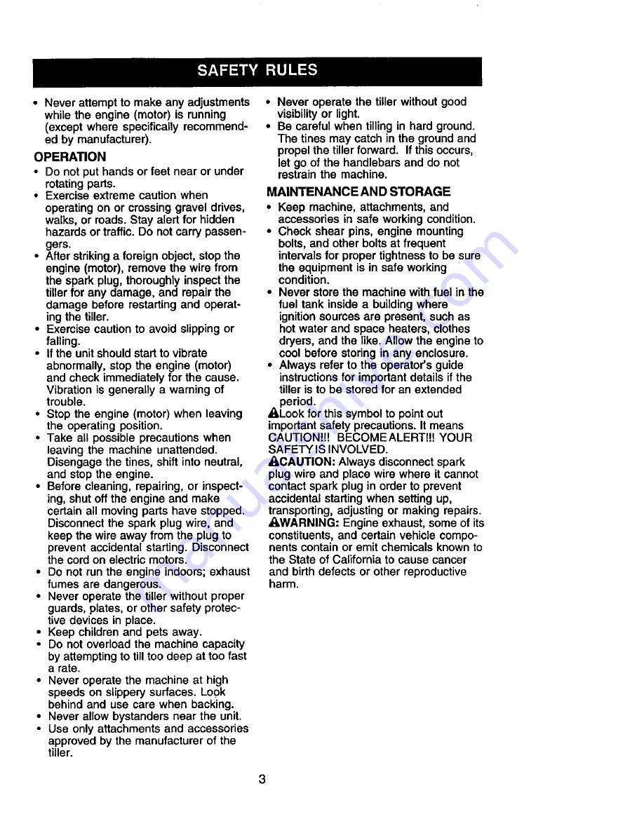 Craftsman 917.293484 Owner'S Manual Download Page 3