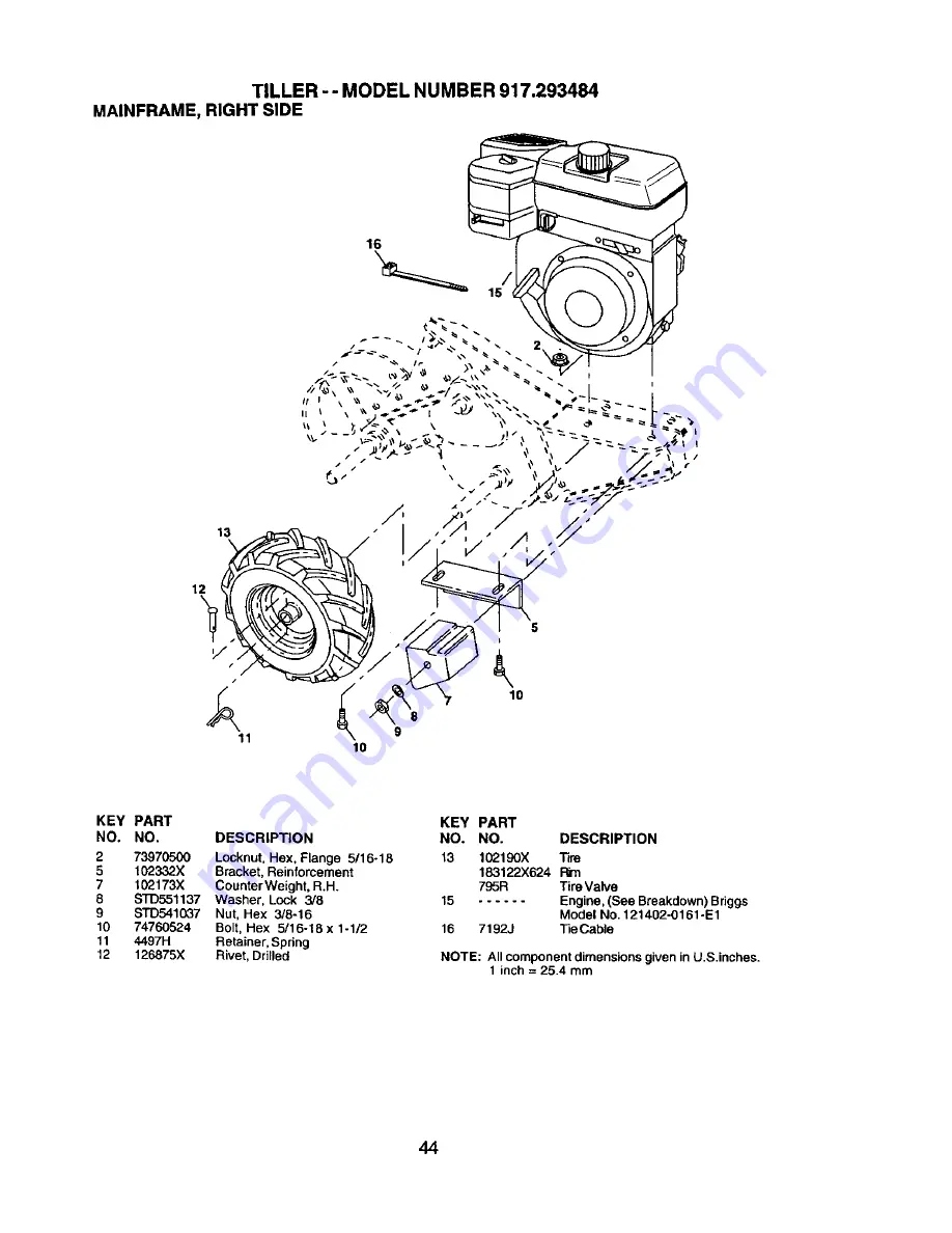 Craftsman 917.293484 Скачать руководство пользователя страница 44