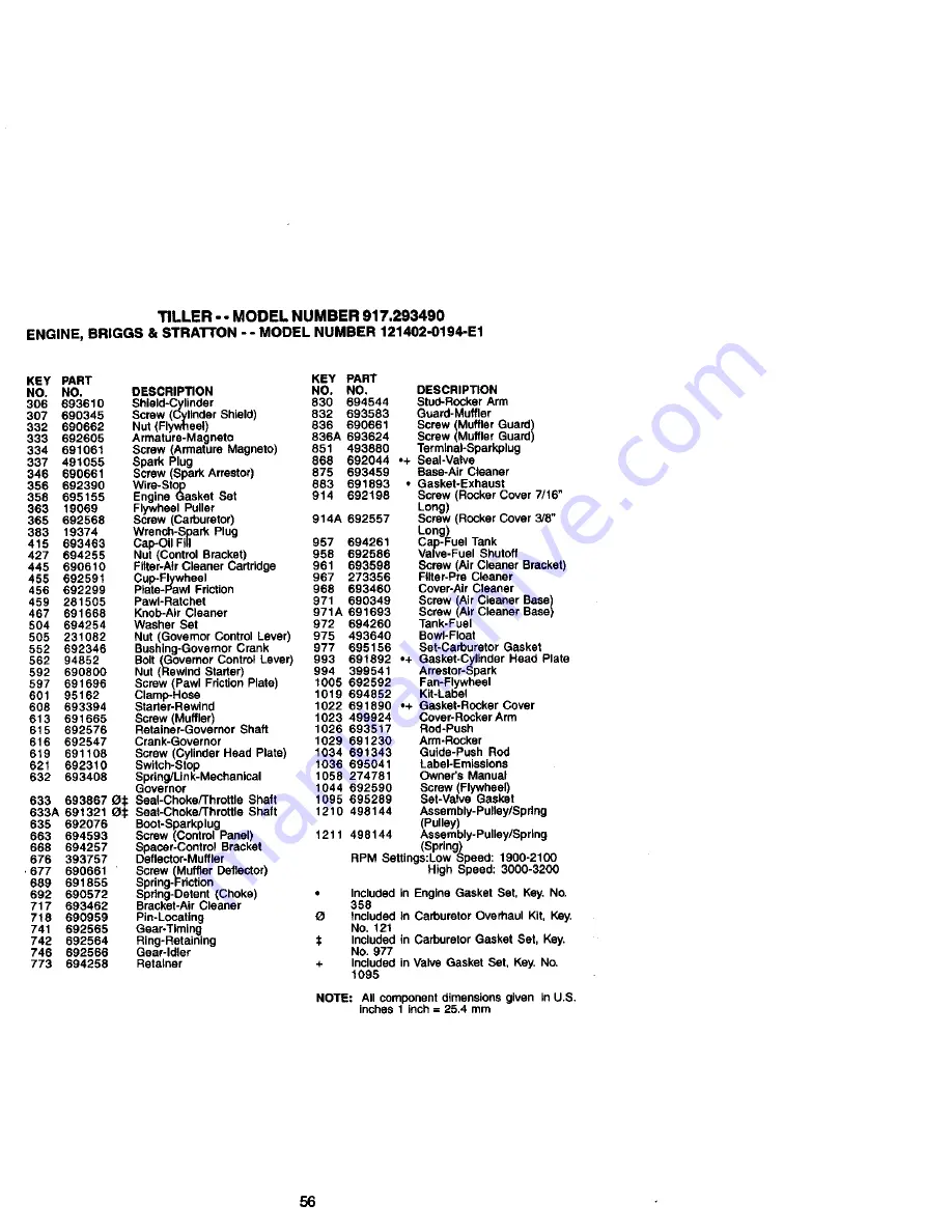 Craftsman 917.293490 Owner'S Manual Download Page 35