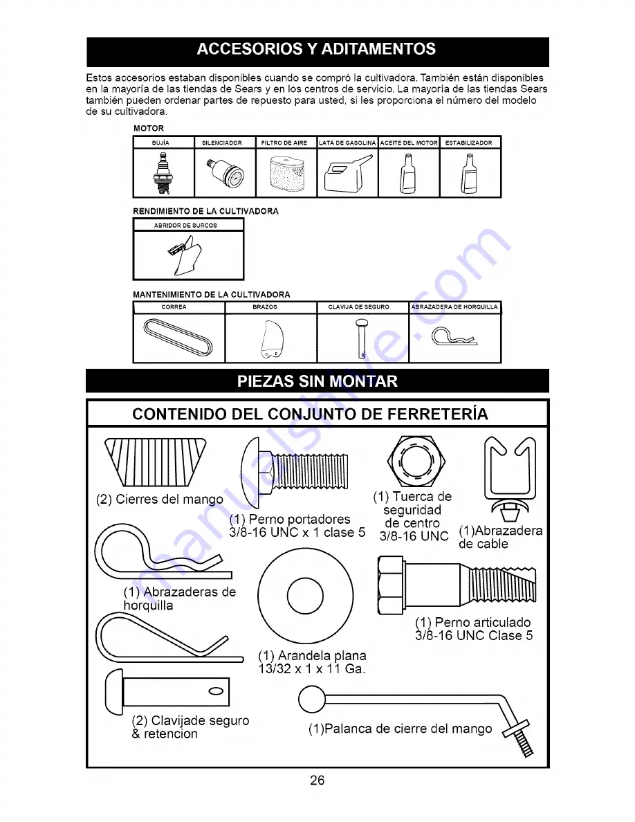 Craftsman 917.294271 Owner'S Manual Download Page 26