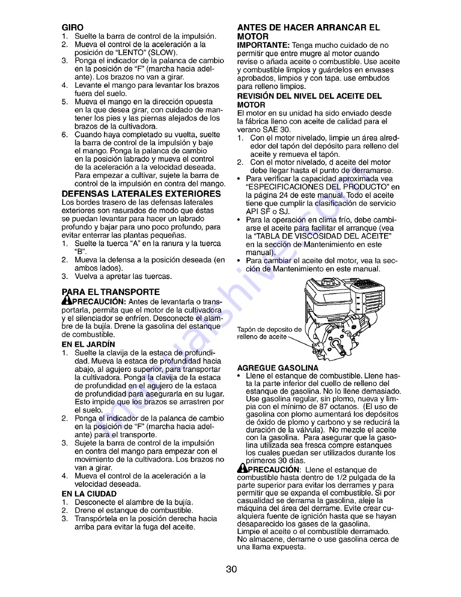 Craftsman 917.294480 Owner'S Manual Download Page 30