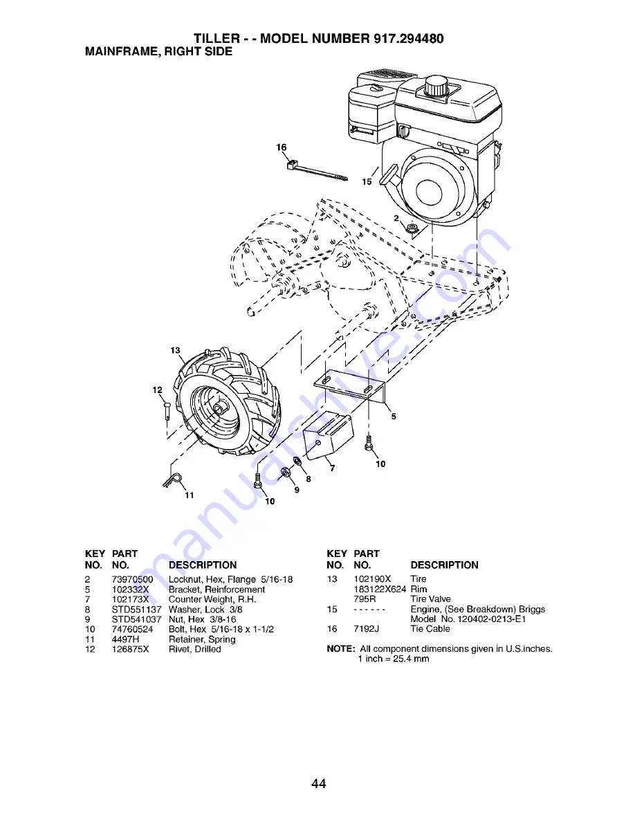 Craftsman 917.294480 Owner'S Manual Download Page 44