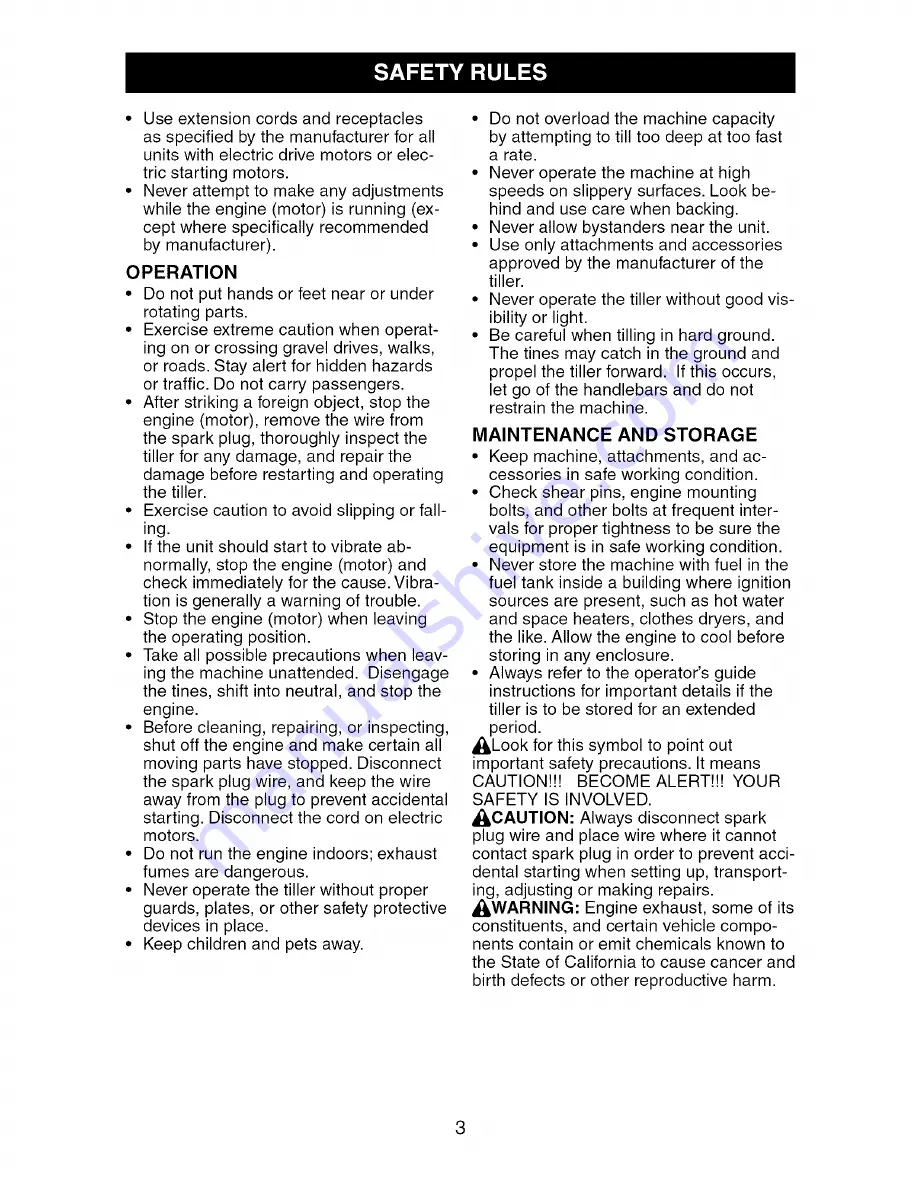 Craftsman 917.296010 Owner'S Manual Download Page 3