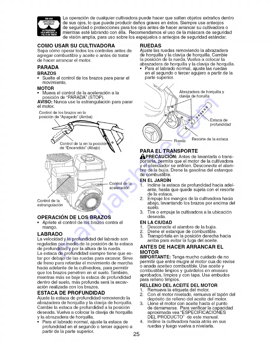 Craftsman 917.296010 Owner'S Manual Download Page 25