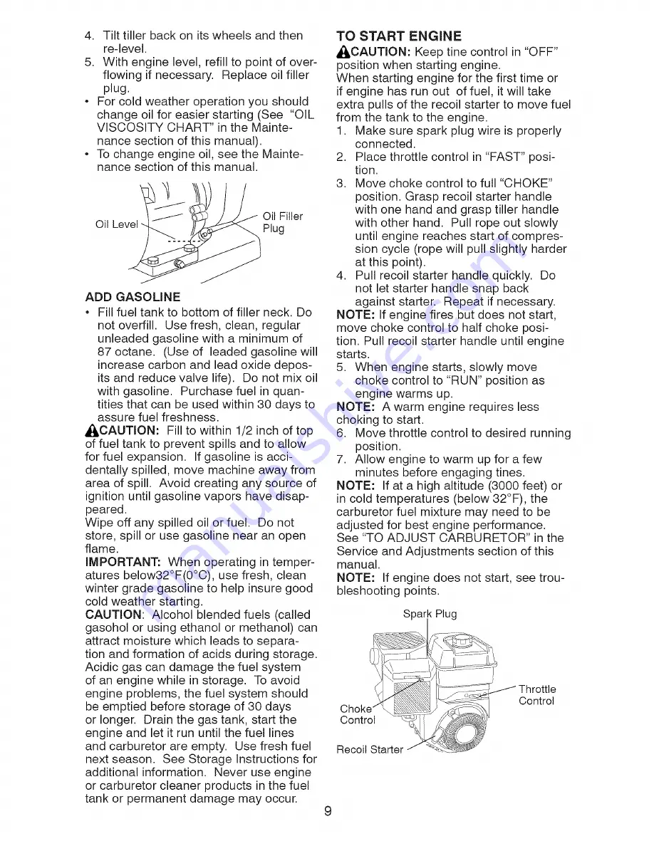 Craftsman 917.297010 Owner'S Manual Download Page 9