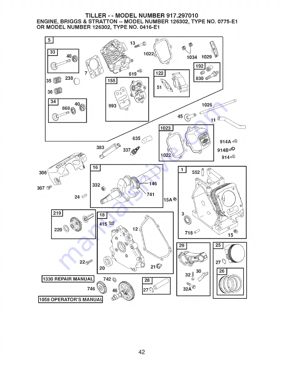 Craftsman 917.297010 Owner'S Manual Download Page 42