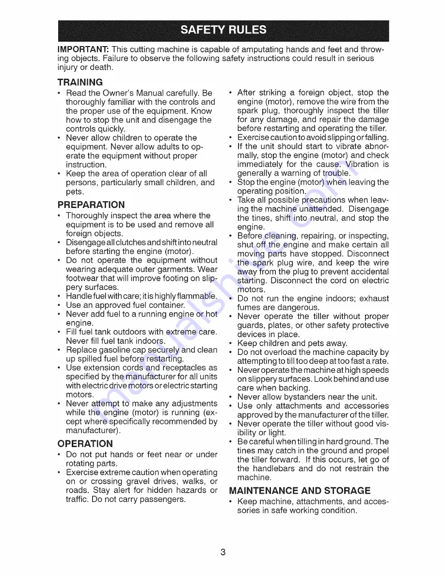 Craftsman 917.297016 Owner'S Manual Download Page 3