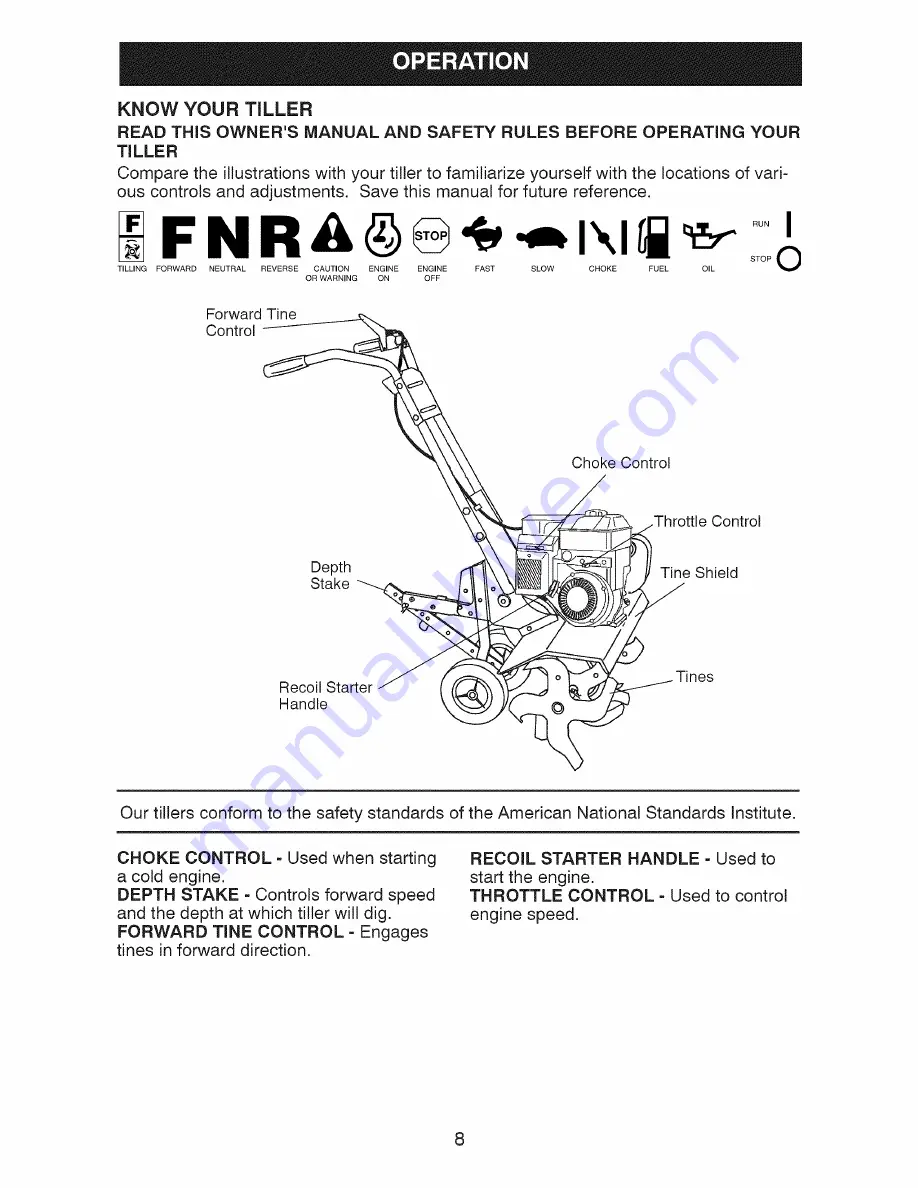 Craftsman 917.297016 Owner'S Manual Download Page 8