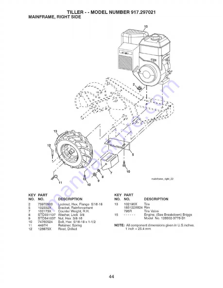 Craftsman 917.297021 Owner'S Manual Download Page 44