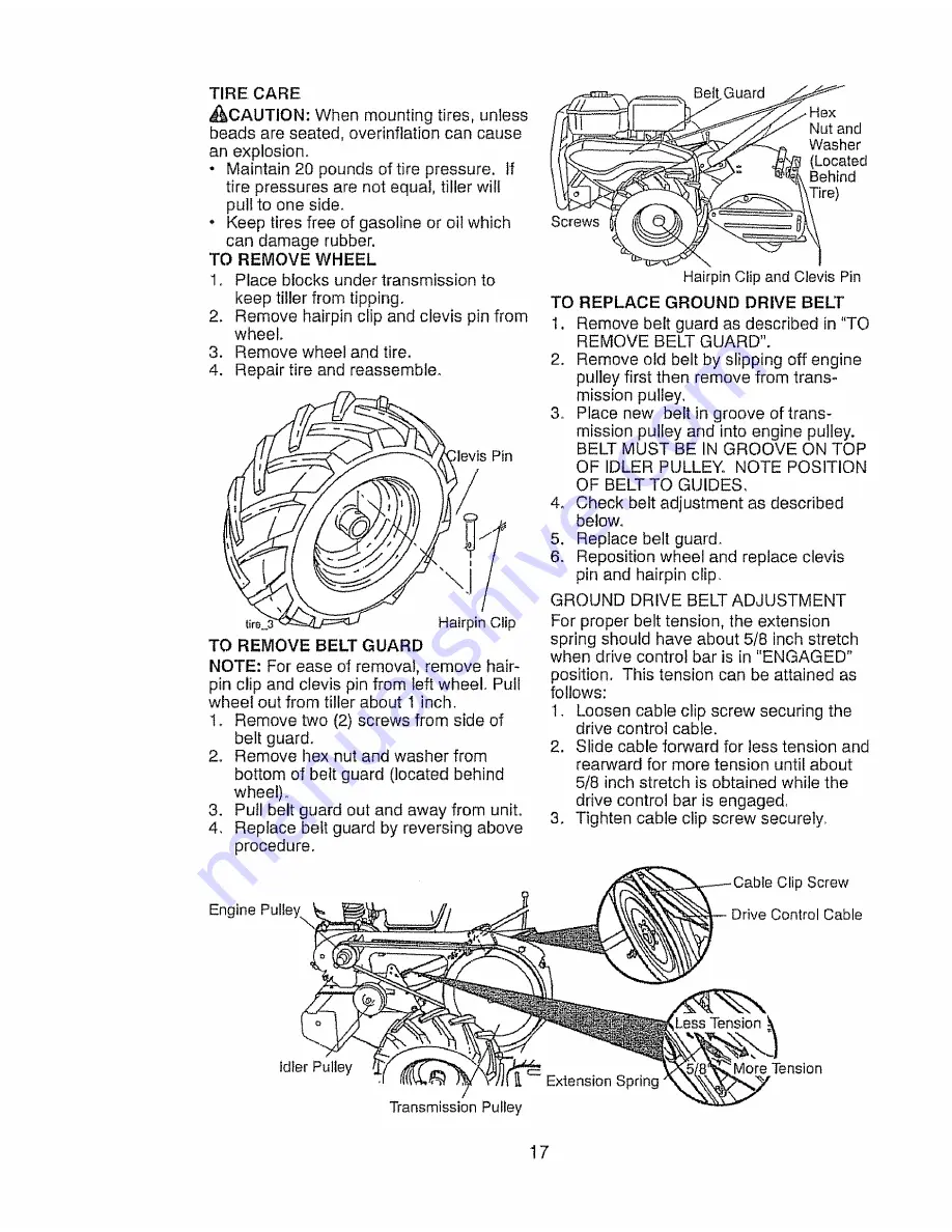 Craftsman 917.297041 Owner'S Manual Download Page 17