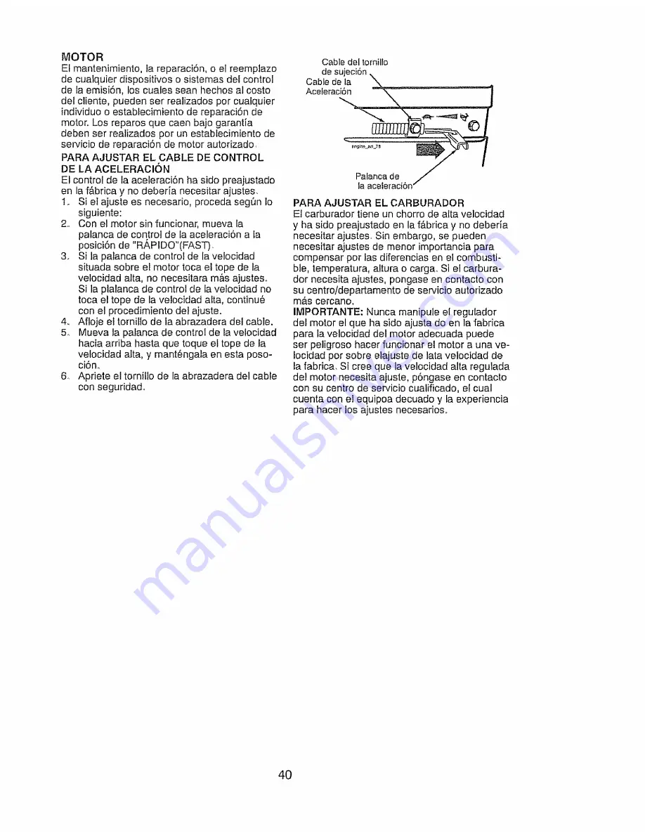 Craftsman 917.297041 Owner'S Manual Download Page 40