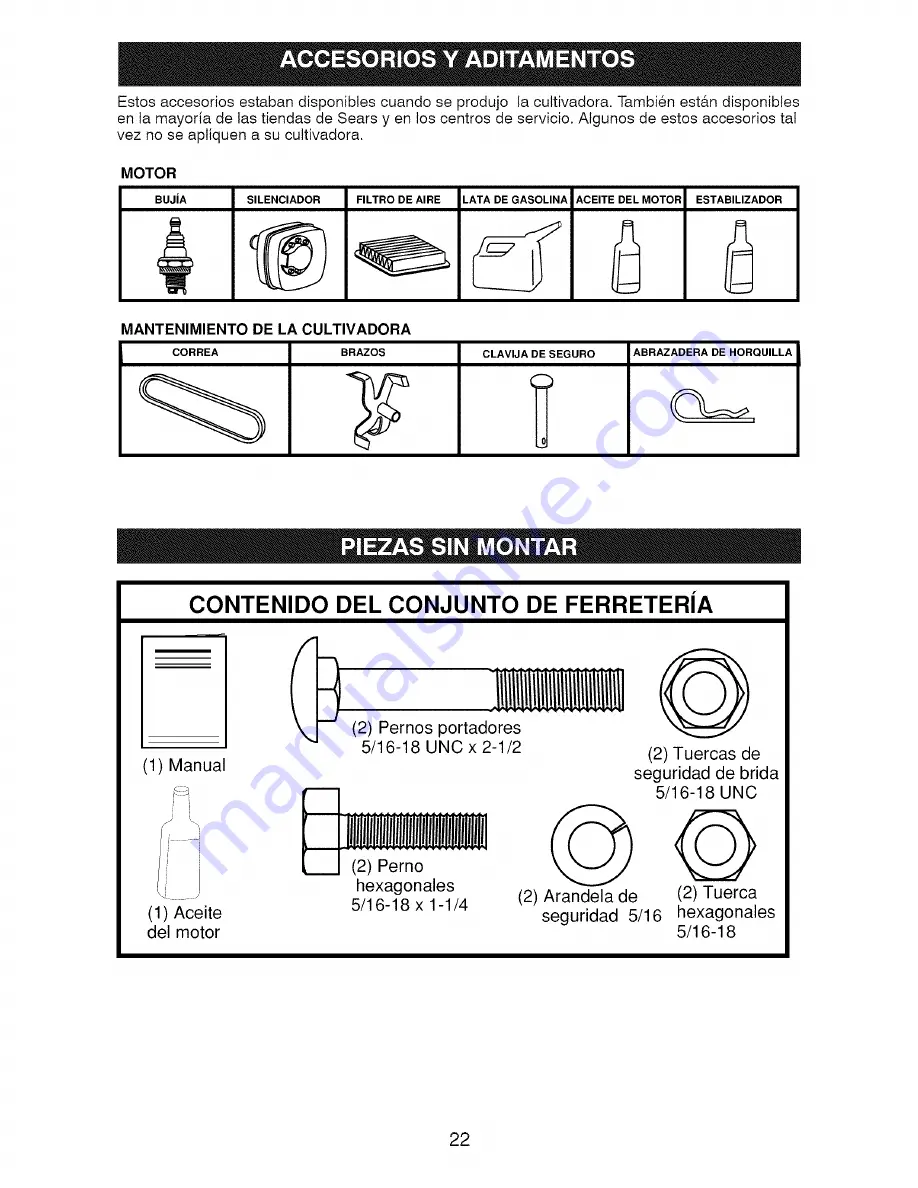 Craftsman 917.297110 Скачать руководство пользователя страница 22