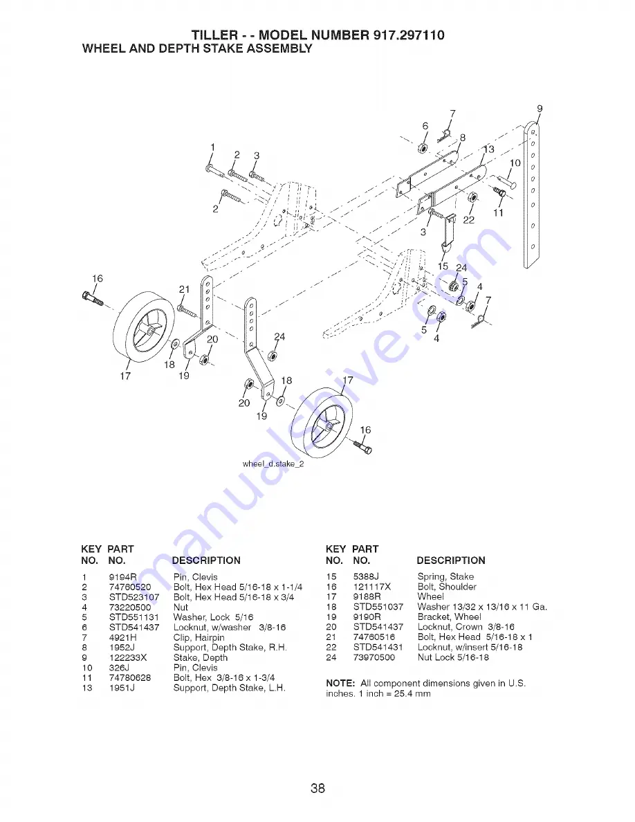 Craftsman 917.297110 Скачать руководство пользователя страница 38