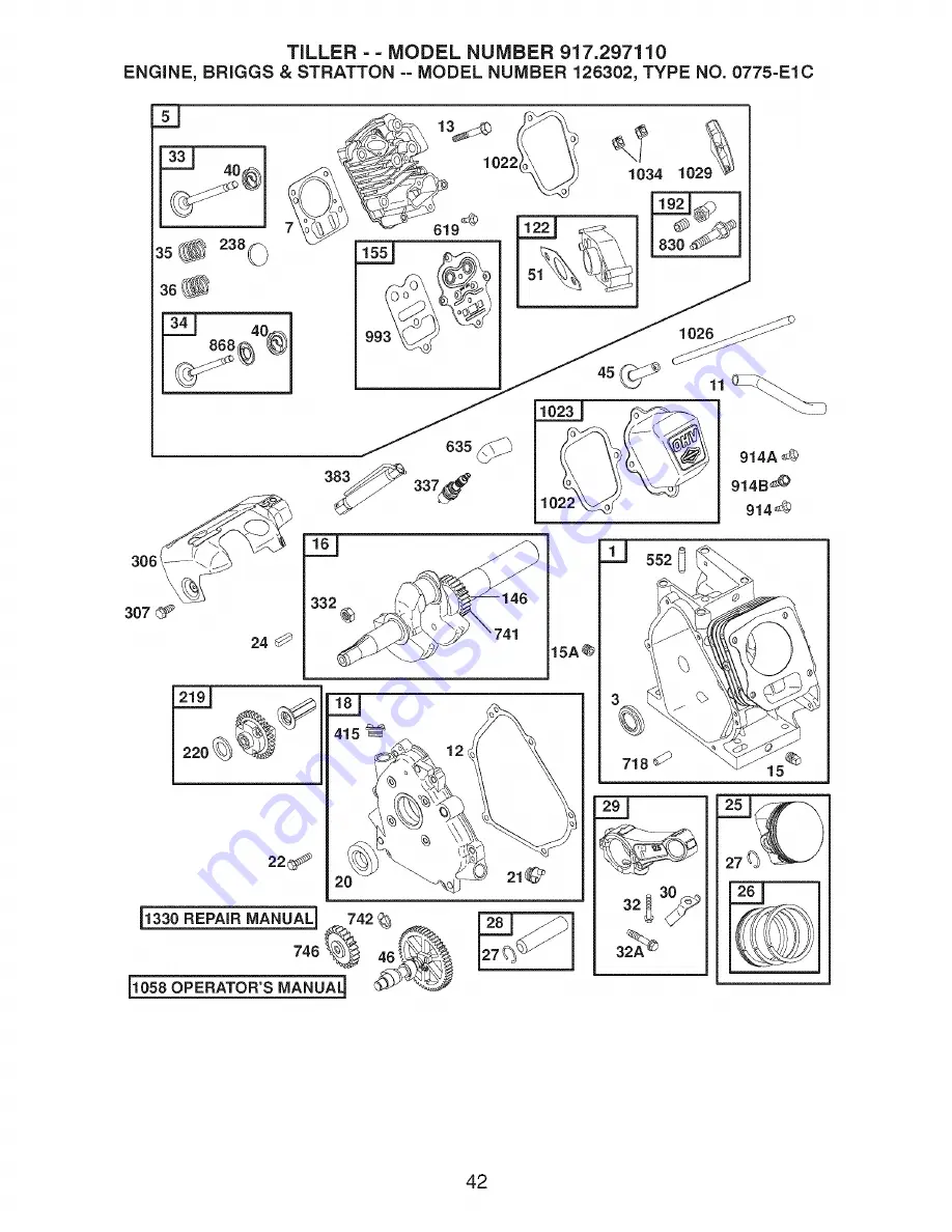 Craftsman 917.297110 Скачать руководство пользователя страница 42