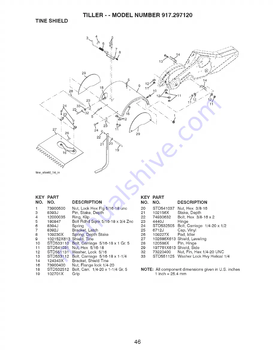 Craftsman 917.297120 Owner'S Manual Download Page 46