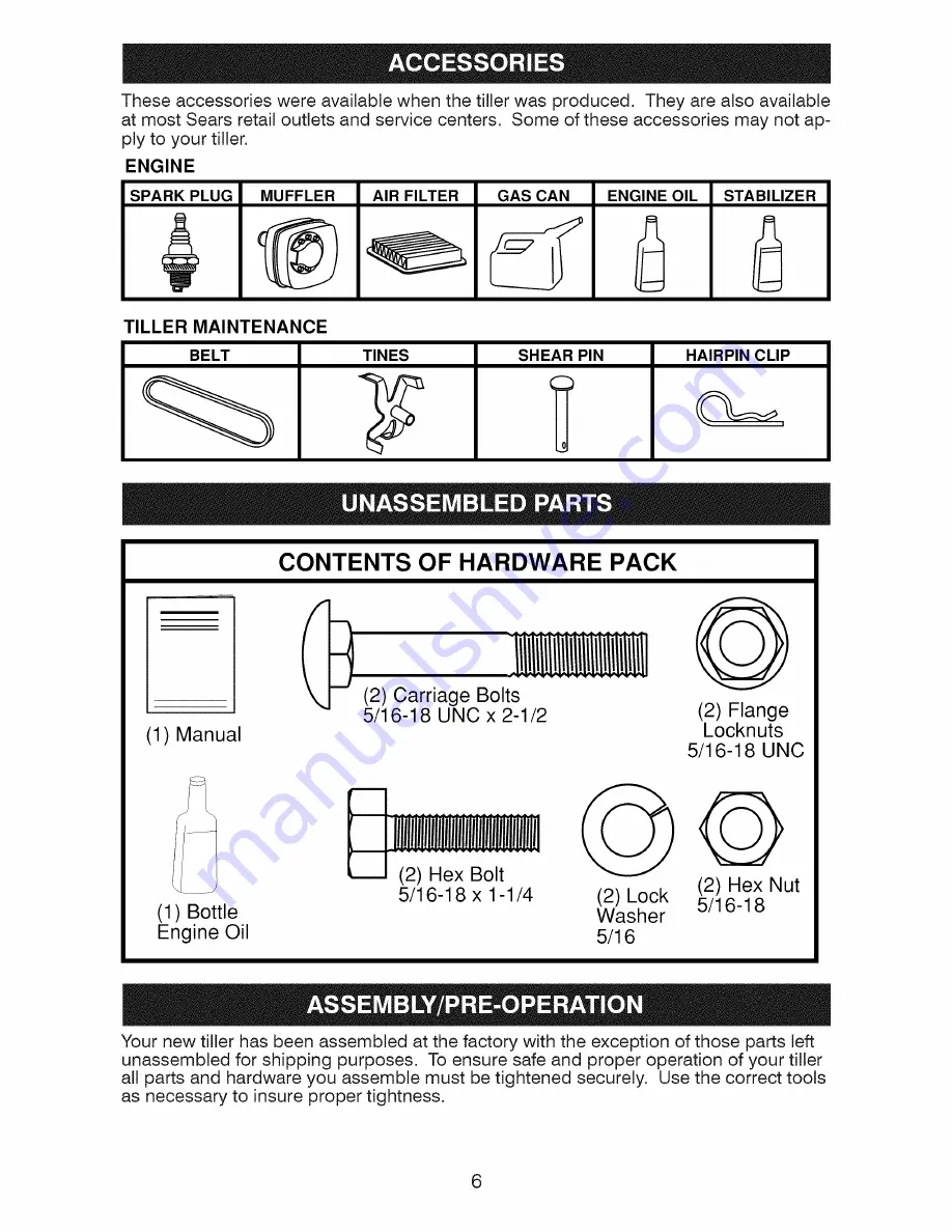 Craftsman 917.298021 Owner'S Manual Download Page 6