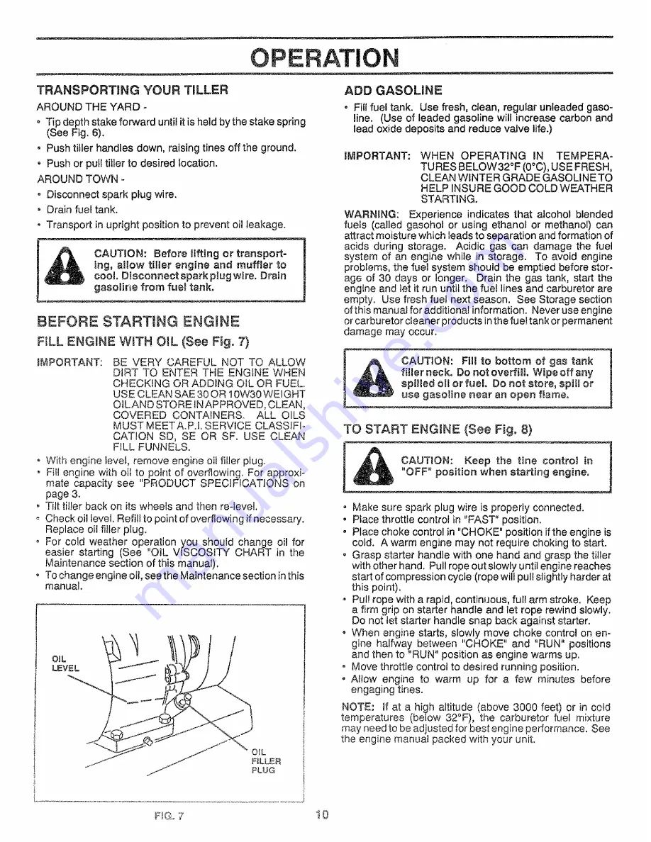 Craftsman 917.298350 Owner'S Manual Download Page 10