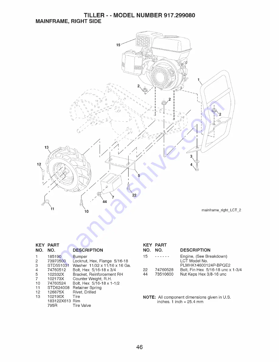 Craftsman 917.299080 Owner'S Manual Download Page 46