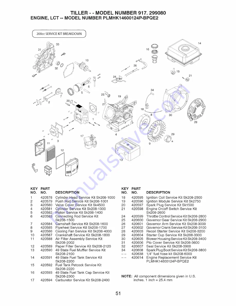 Craftsman 917.299080 Owner'S Manual Download Page 51