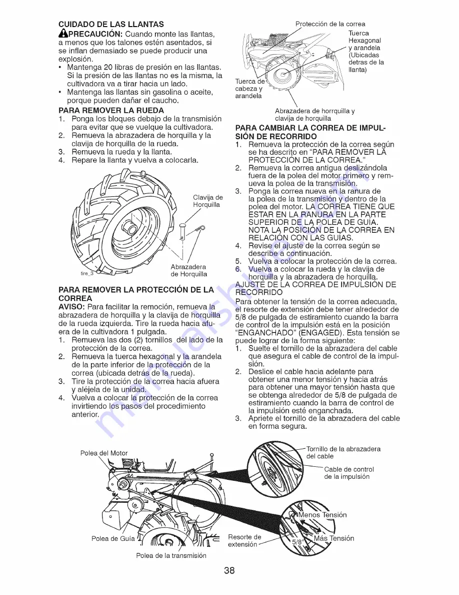 Craftsman 917.299081 Скачать руководство пользователя страница 38